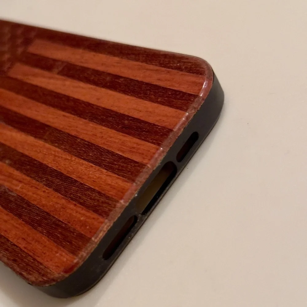 iPhone 13 PRO MAX Wood USA Flag Phone Case 🪵 🇺🇲 phone protector
